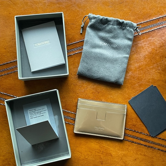 NWT Tom Ford Gold Credit Card Holder - Picture 3 of 10
